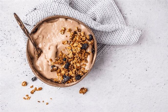 Muesli cunha dieta saudable