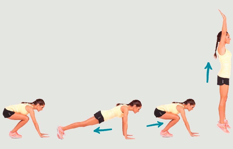 Burpee para un adestramento corporal integral